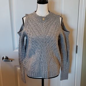 NWT Express Cold Shoulder Sweater size M